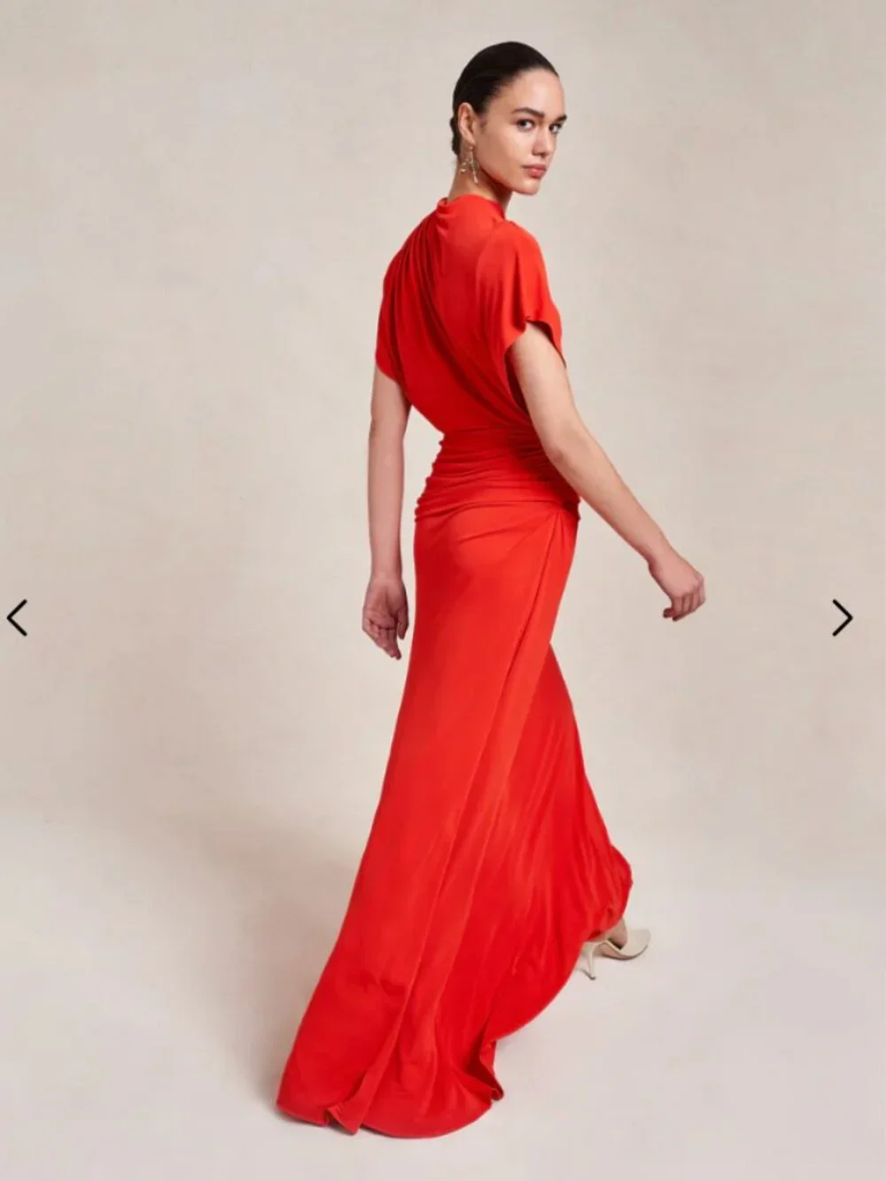 La Ligne NWT Milla dress, tomato, M - Picture 5 of 11